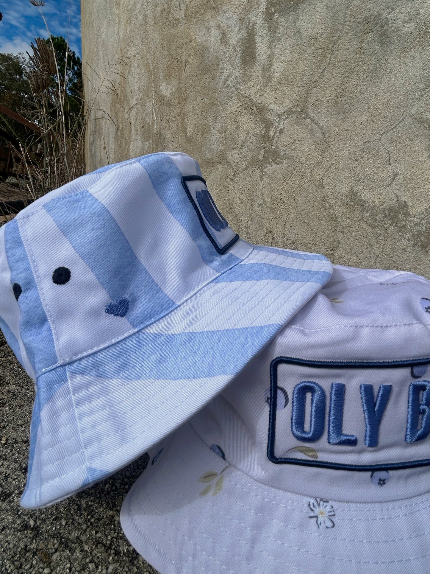 OLY B “Blueberry Stripe” Adult Reversible Bucket Hat -Drop 4