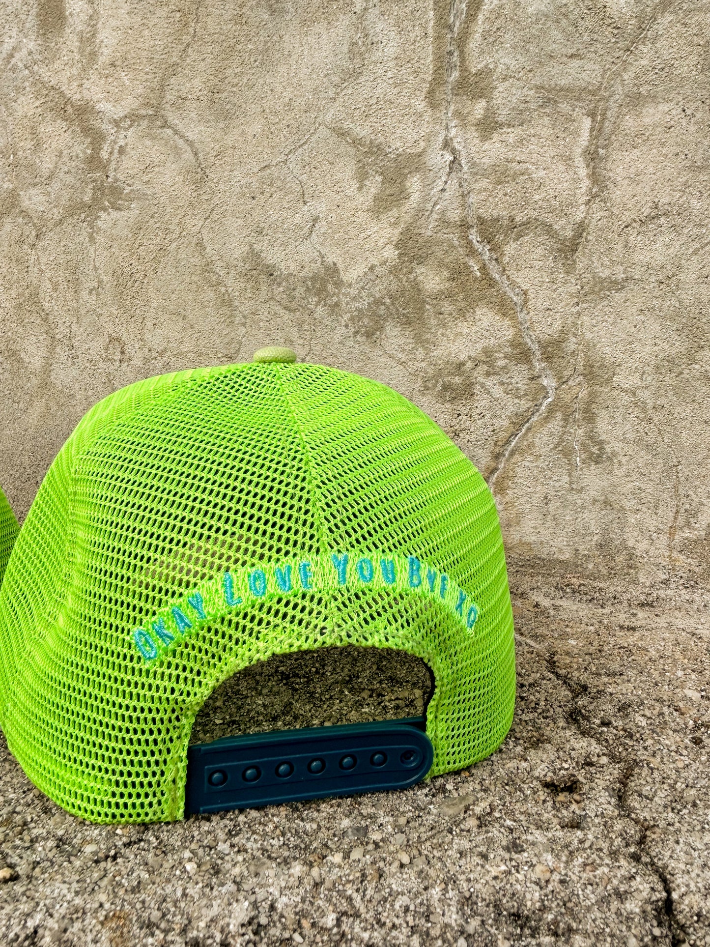 OLY B "Sour Apple" Mesh Trucker Cap-Drop 4