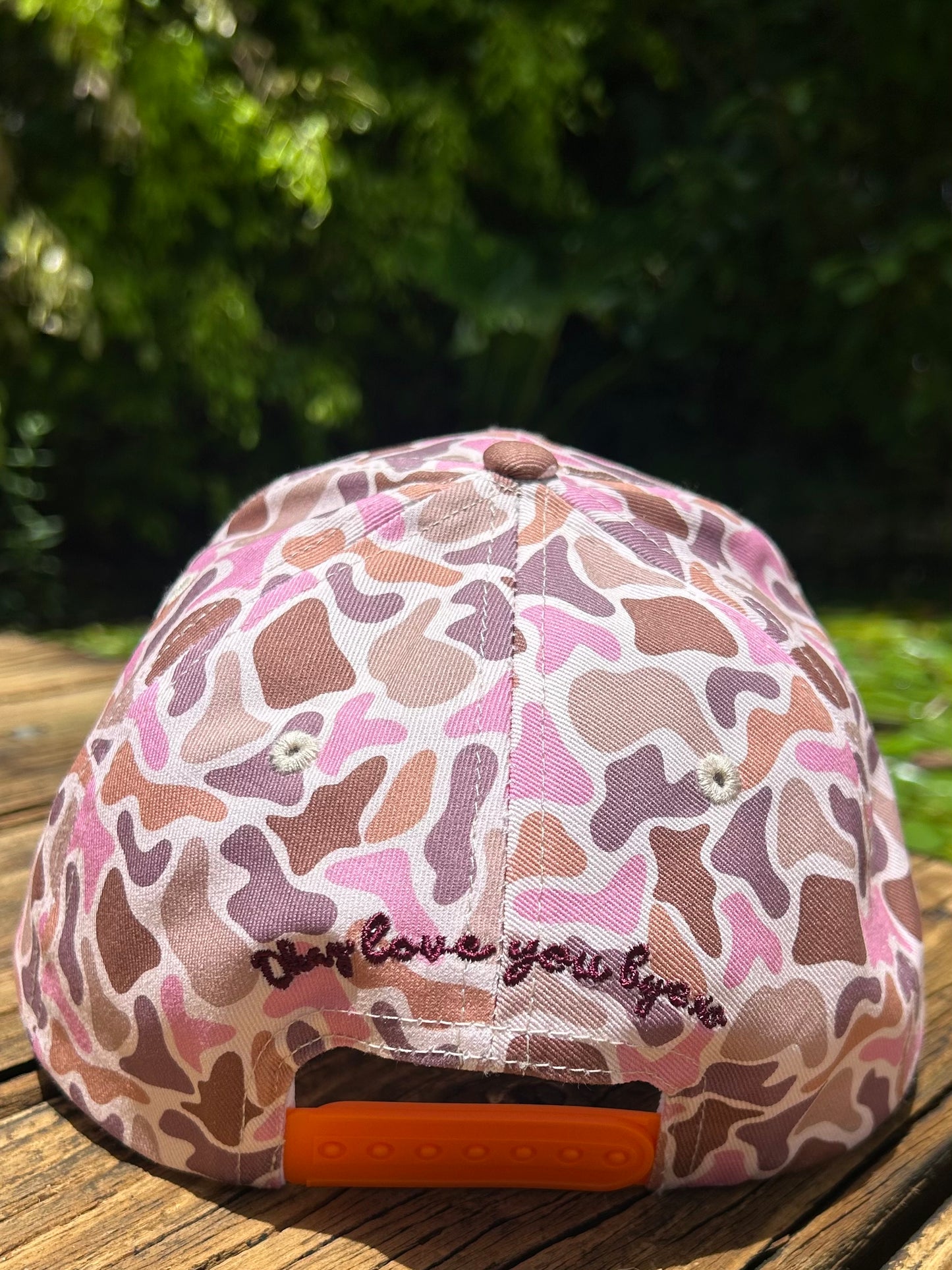 “Plum/Pink” Camo Classic Dad Cap