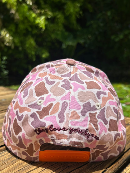 “Plum/Pink” Camo Classic Dad Cap
