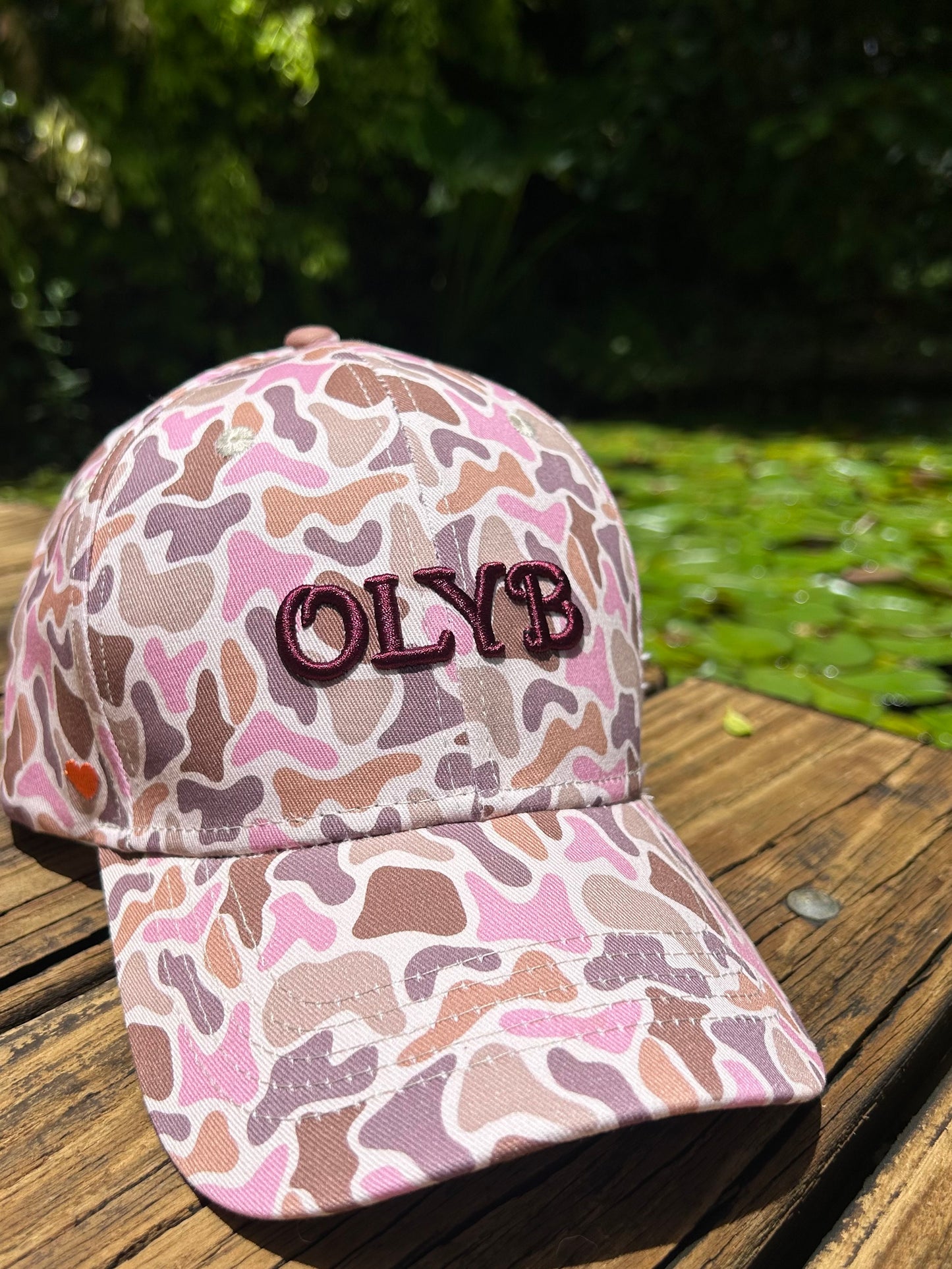 “Plum/Pink” Camo Classic Dad Cap