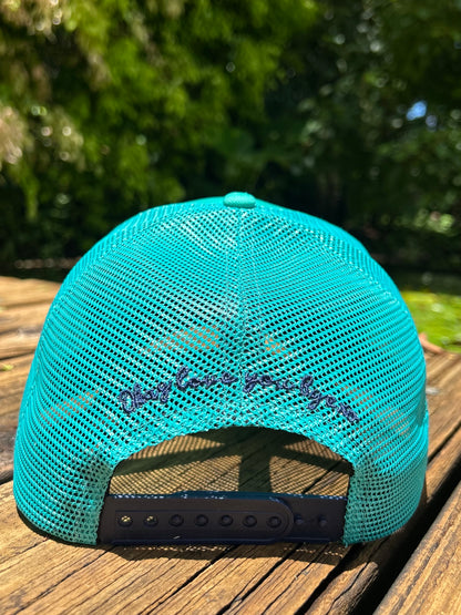 Mix & Match “Teal” Mesh Trucker Cap