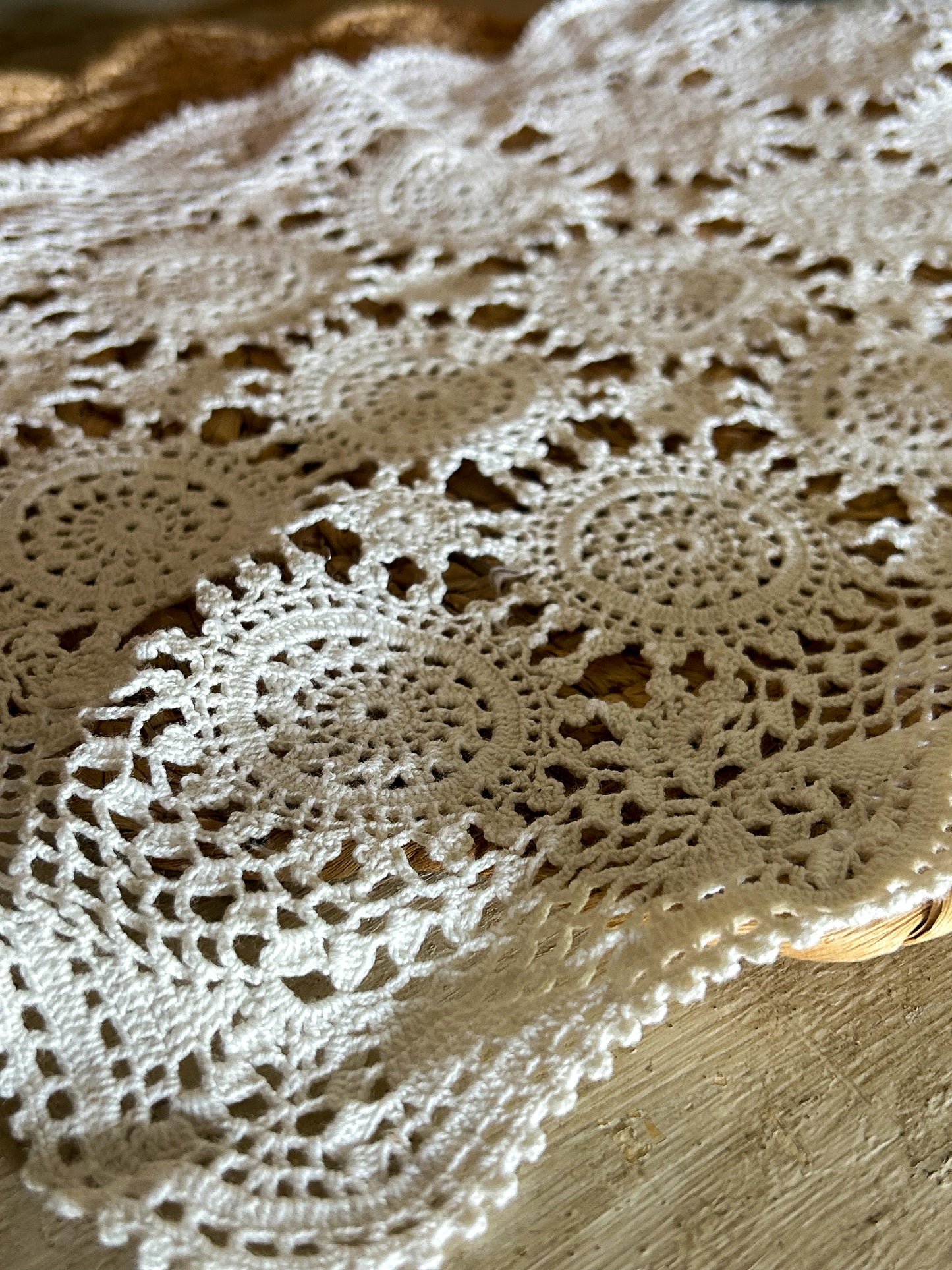 Vintage Large Doilies- Design options available