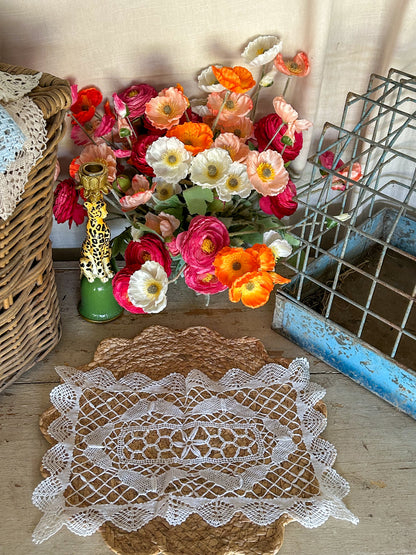 Vintage Large Doilies- Design options available