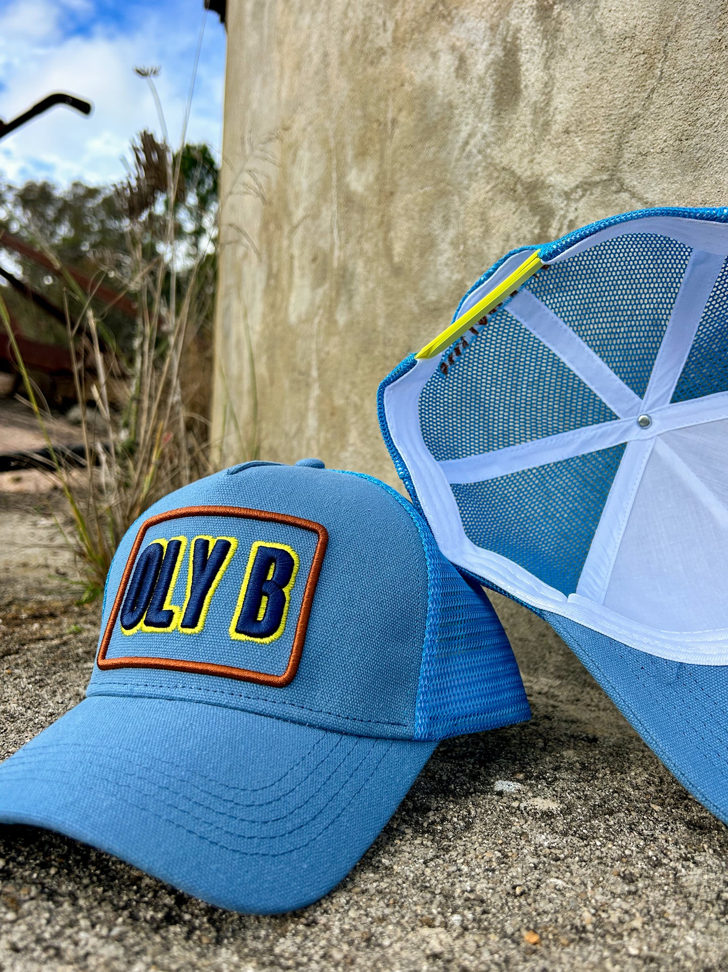 OLY B "Cobalt Kid" Mesh Trucker Cap -Drop 4