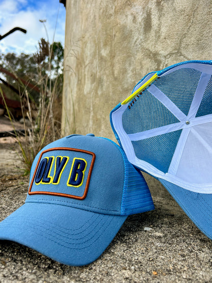 OLY B "Cobalt Kid" Mesh Trucker Cap -Drop 4