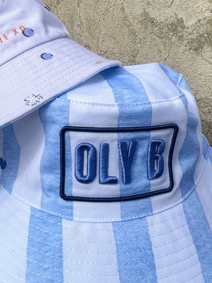 OLY B “Blueberry Stripe” Adult Reversible Bucket Hat -Drop 4