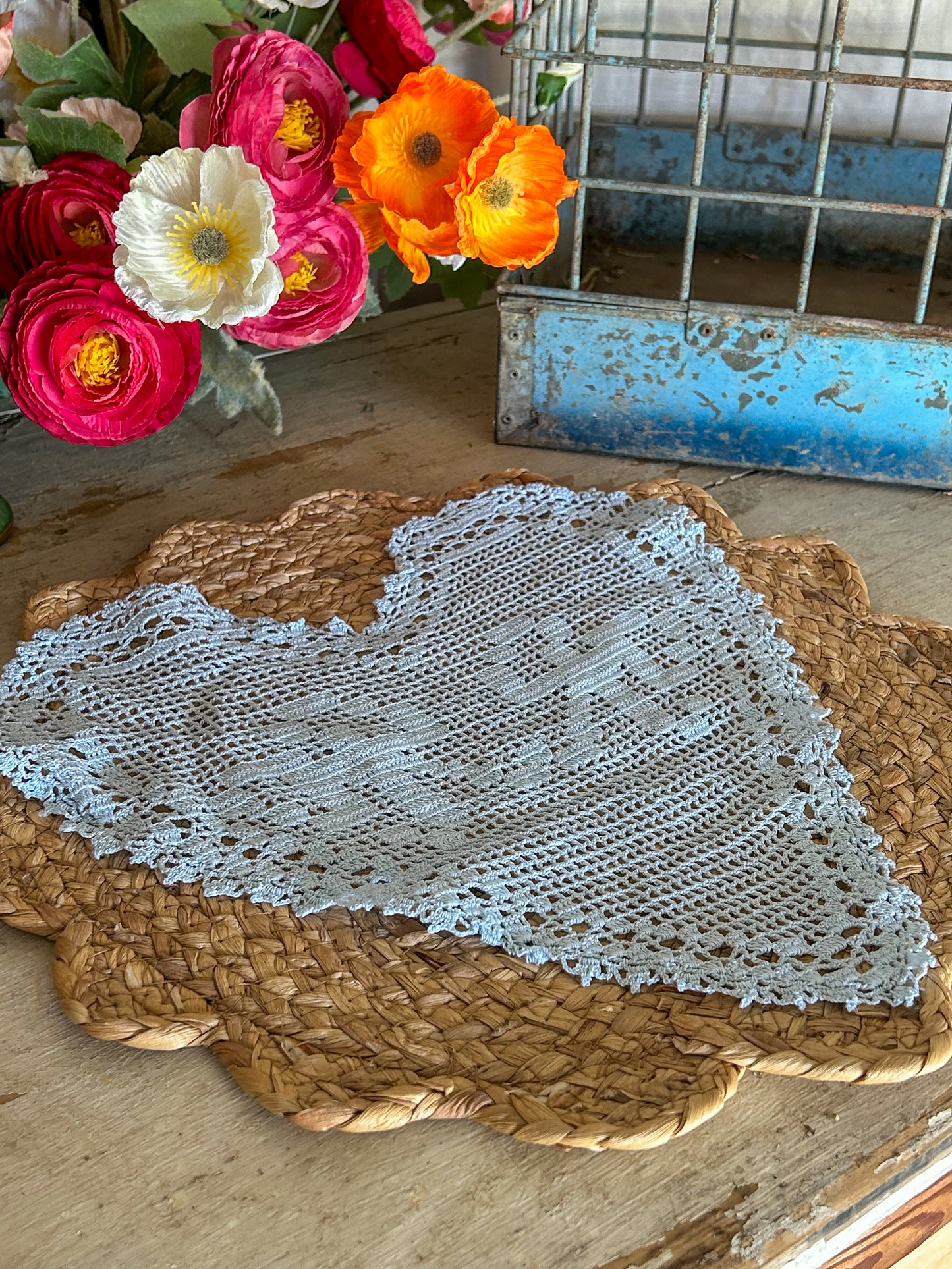 Vintage Large Doilies- Design options available