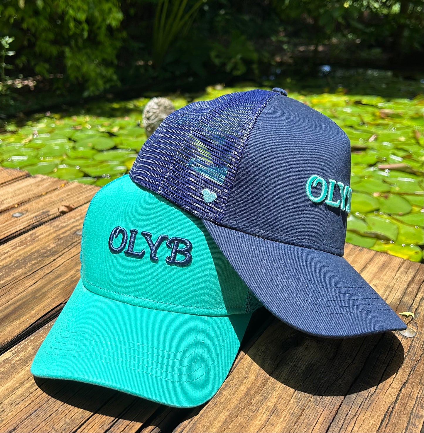 Mix & Match “Teal” Mesh Trucker Cap
