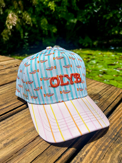 OLY B “Fins and Tales” Baseball Cap-Drop 3 (Seconds Collection)