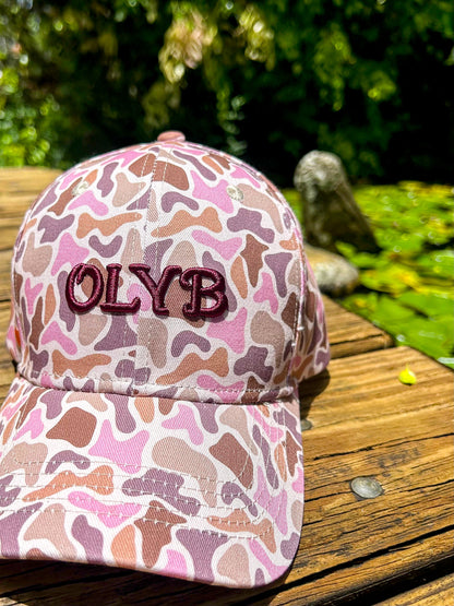 OLY B “Plum Camo” Dad Cap -Drop 3