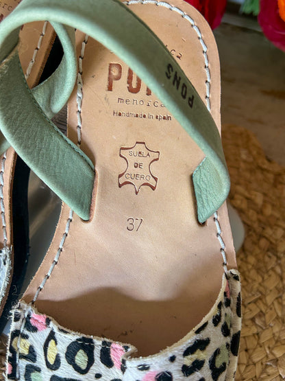 Original "PONS" Women’s Sandals- Size 37  *Made in Spain
