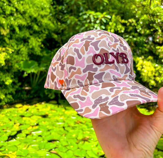OLY B “Plum Camo” Dad Cap -Drop 3