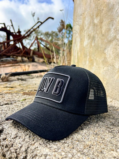OLY B "Eight Ball" Mesh Trucker Cap-Drop 4