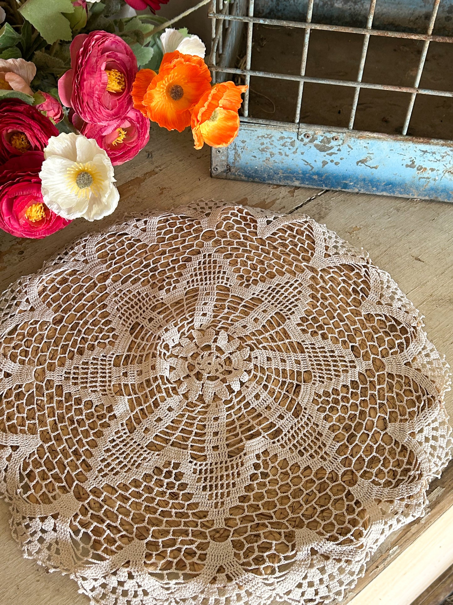 Vintage Large Doilies- Design options available