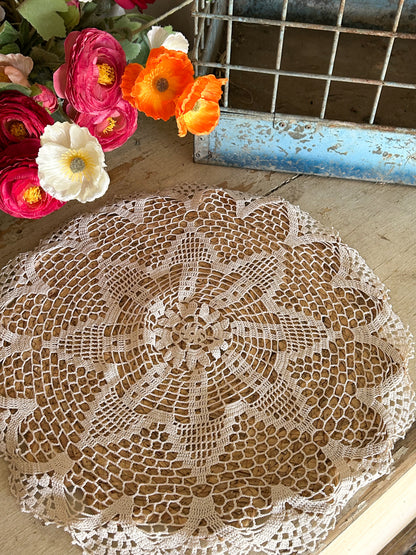 Vintage Large Doilies- Design options available