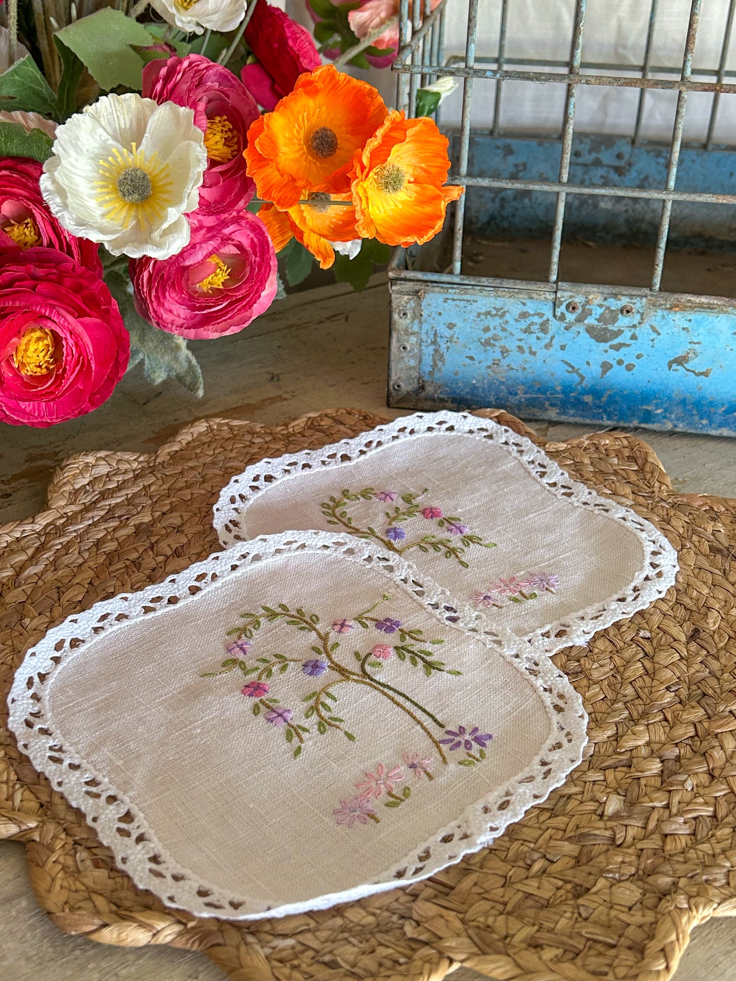 Vintage Small Doilies- Design options available
