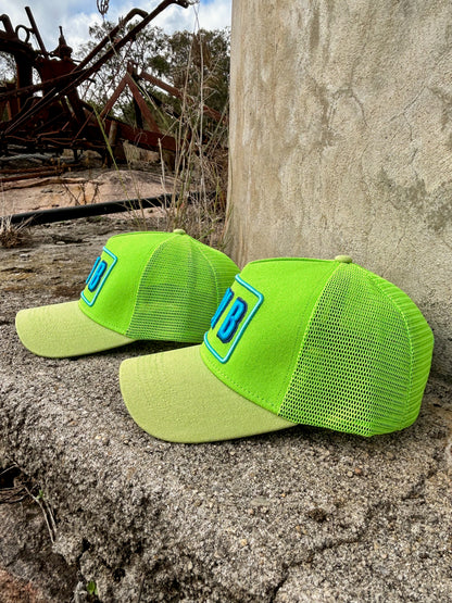 OLY B "Sour Apple" Mesh Trucker Cap-Drop 4