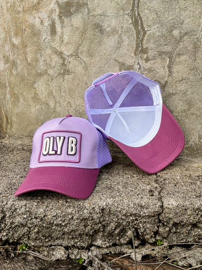 OLY B "Lavender Haze" Ponytail Mesh Trucker Cap -Drop 4