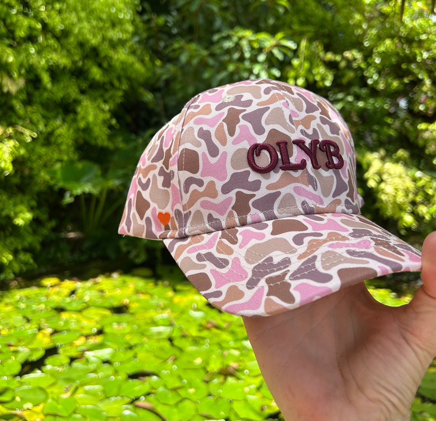 “Plum/Pink” Camo Classic Dad Cap