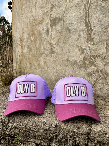 OLY B "Lavender Haze" Ponytail Mesh Trucker Cap -Drop 4
