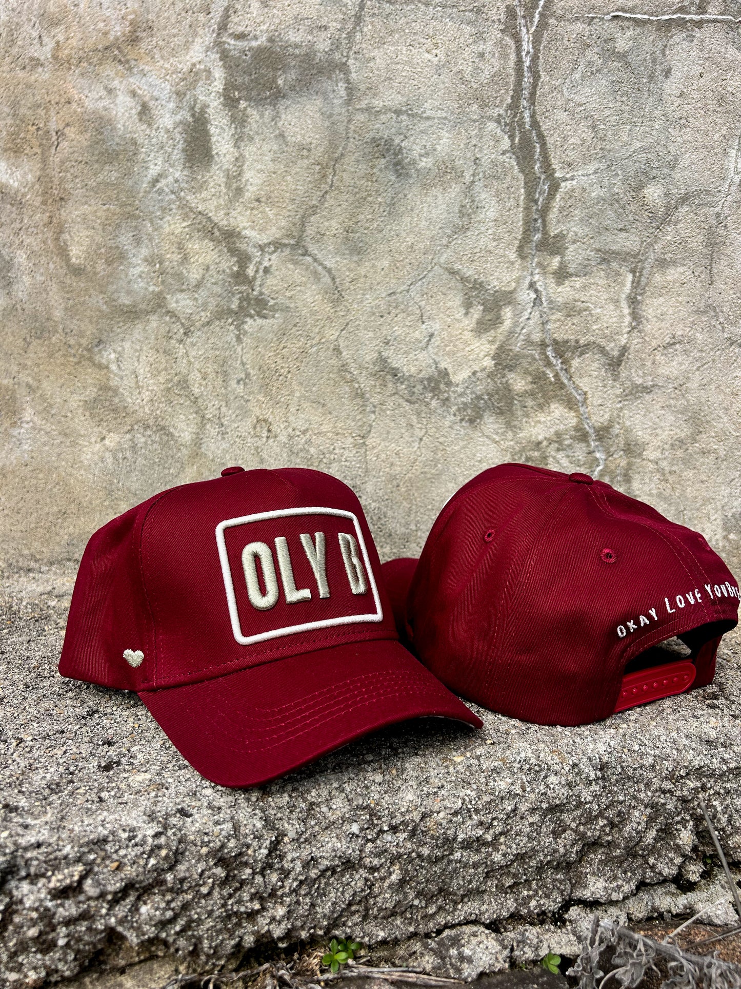 OLY B "Wild Cherry" Baseball Cap-Drop 4