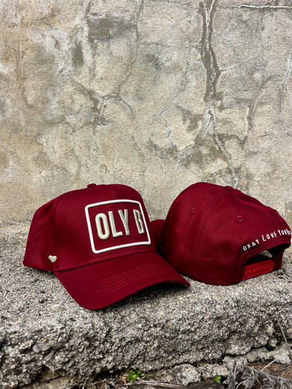 OLY B "Wild Cherry" Baseball Cap-Drop 4