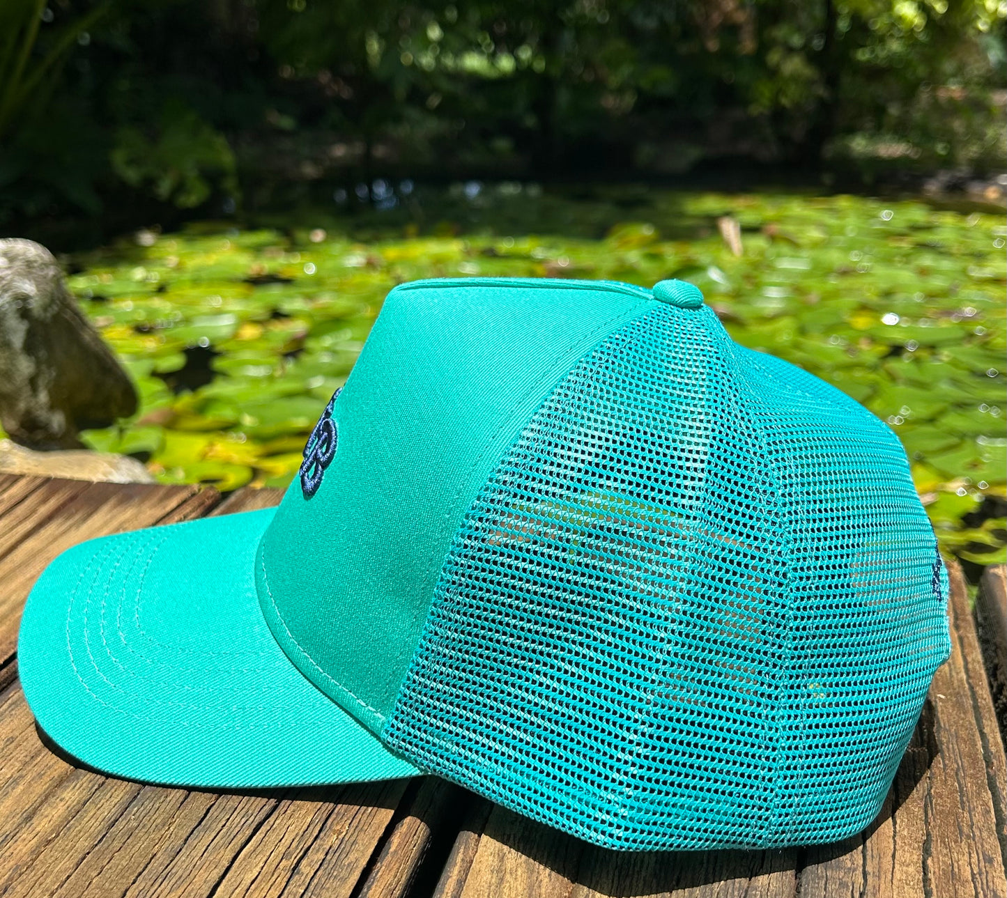 Mix & Match “Teal” Mesh Trucker Cap