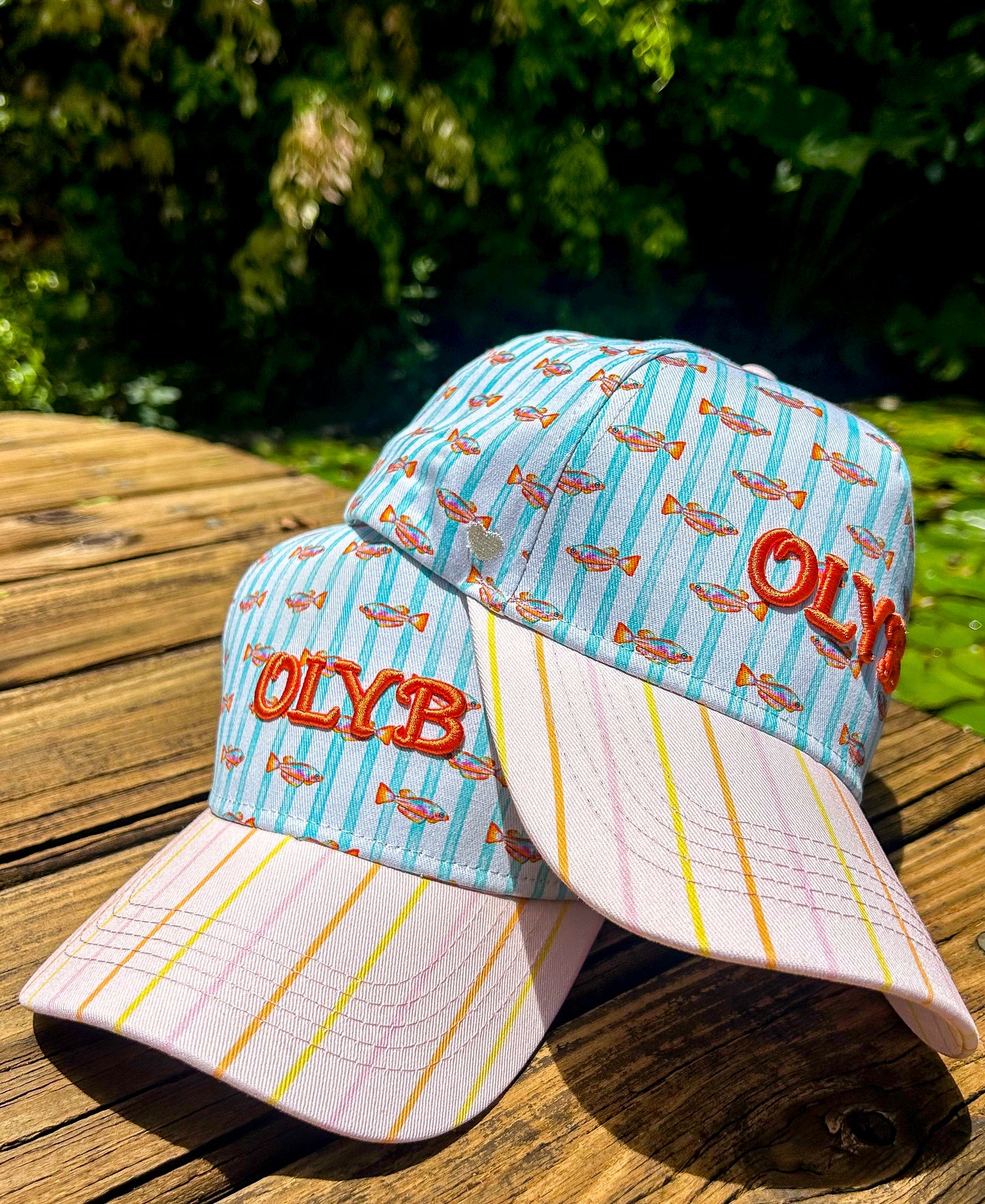 OLY B “Fins and Tales” Baseball Cap-Drop 3 (Seconds Collection)