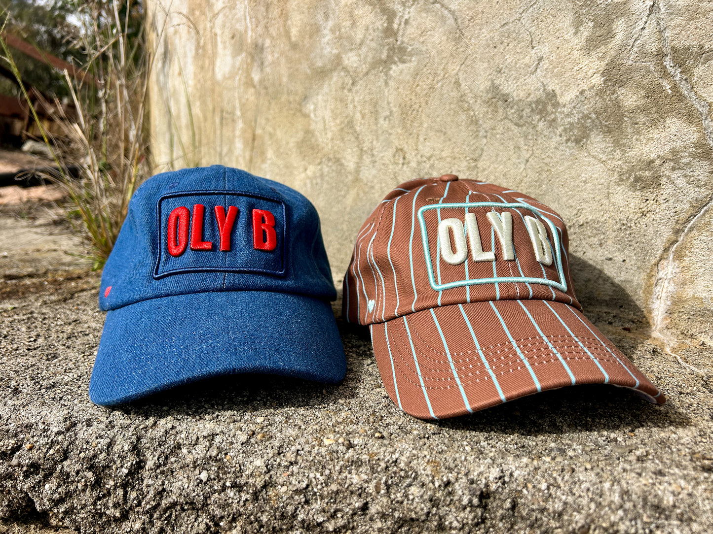 OLY B "Indigo Baby" Denim Dad Cap -Drop 4