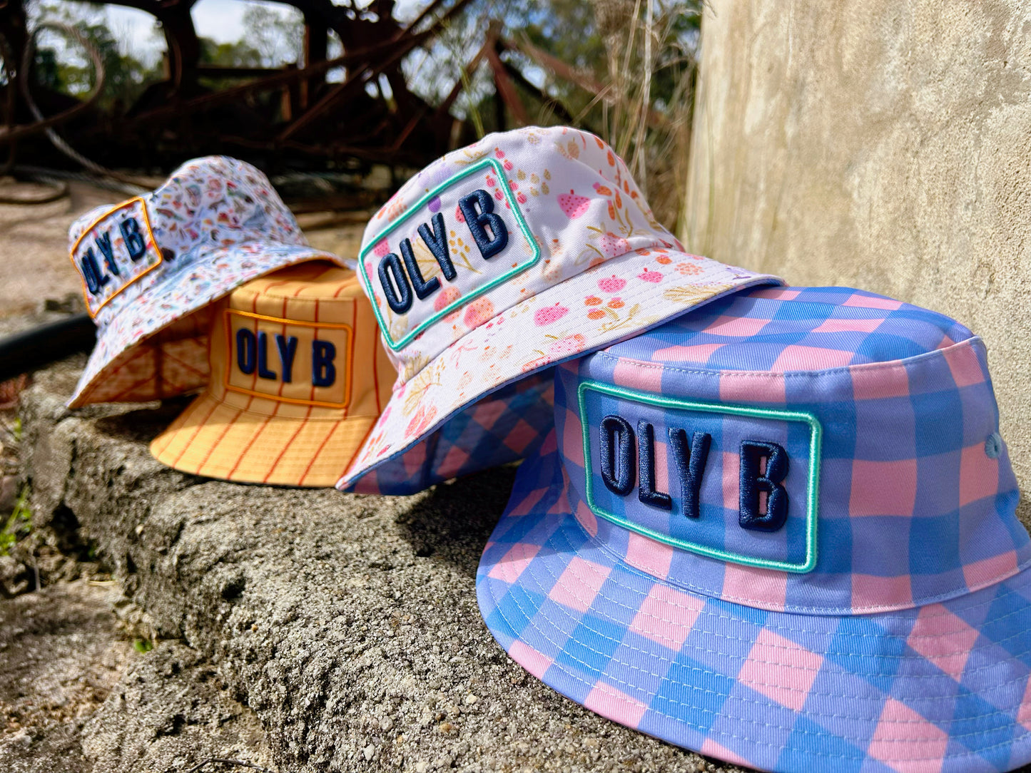 OLY B “Woodland Garden” Kids Reversible Bucket Hat -Drop 4