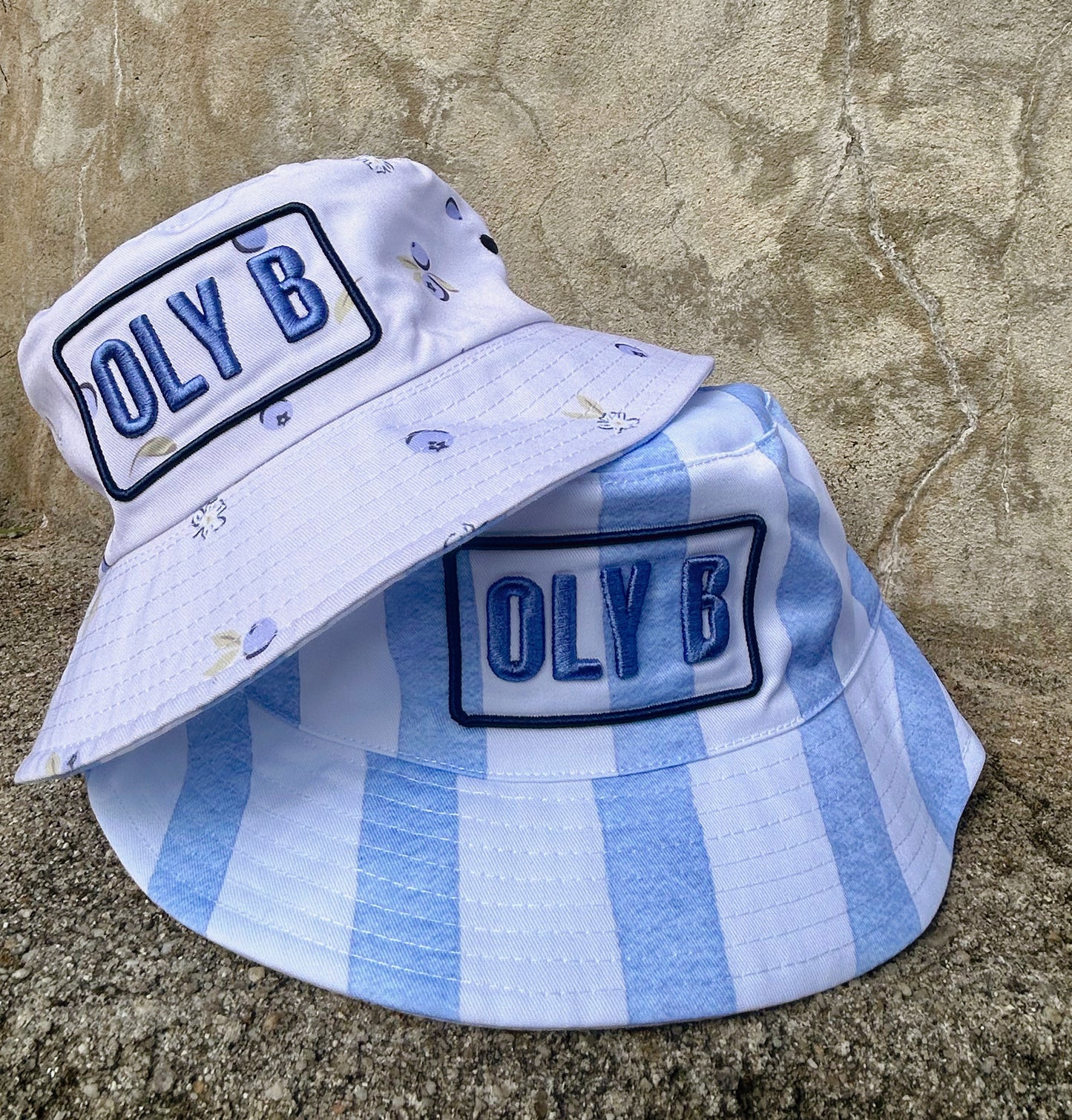 OLY B “Blueberry Stripe” Adult Reversible Bucket Hat -Drop 4