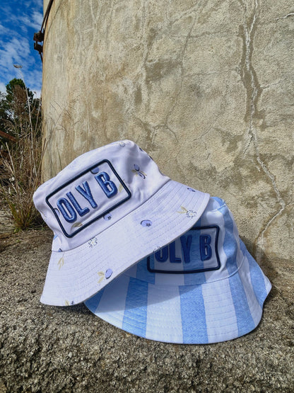 OLY B “Blueberry Stripe” Adult Reversible Bucket Hat -Drop 4