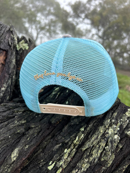 Bubblegum Gingham Trucker Cap-Last Restock 🌟