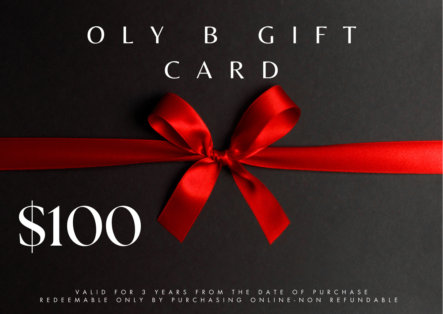 OLY B Gift Card