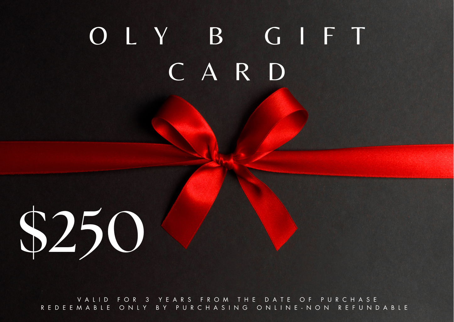 OLY B Gift Card